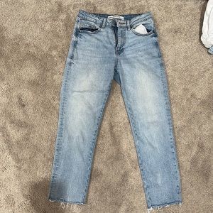 stradivarius straight jeans